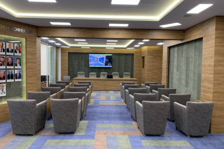 Зала за пресконференции Оборудване на конферентни зали