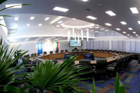 Конферентна зала НСА "Васил Левски" Оборудване на конферентни зали