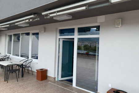 Доставка и инсталация на озвучителна система BOSCH в кафенето на НСА "Васил Левски" Продажба на конферентна техника и оборудване